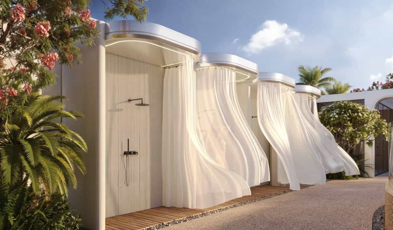 Poolside Shower