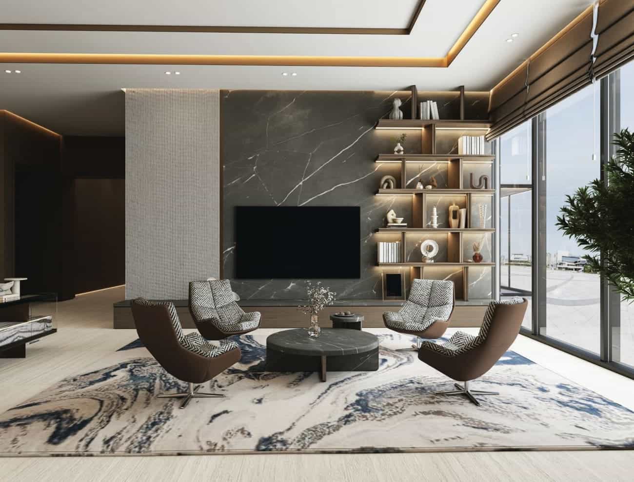 Relaxing Lounge Area