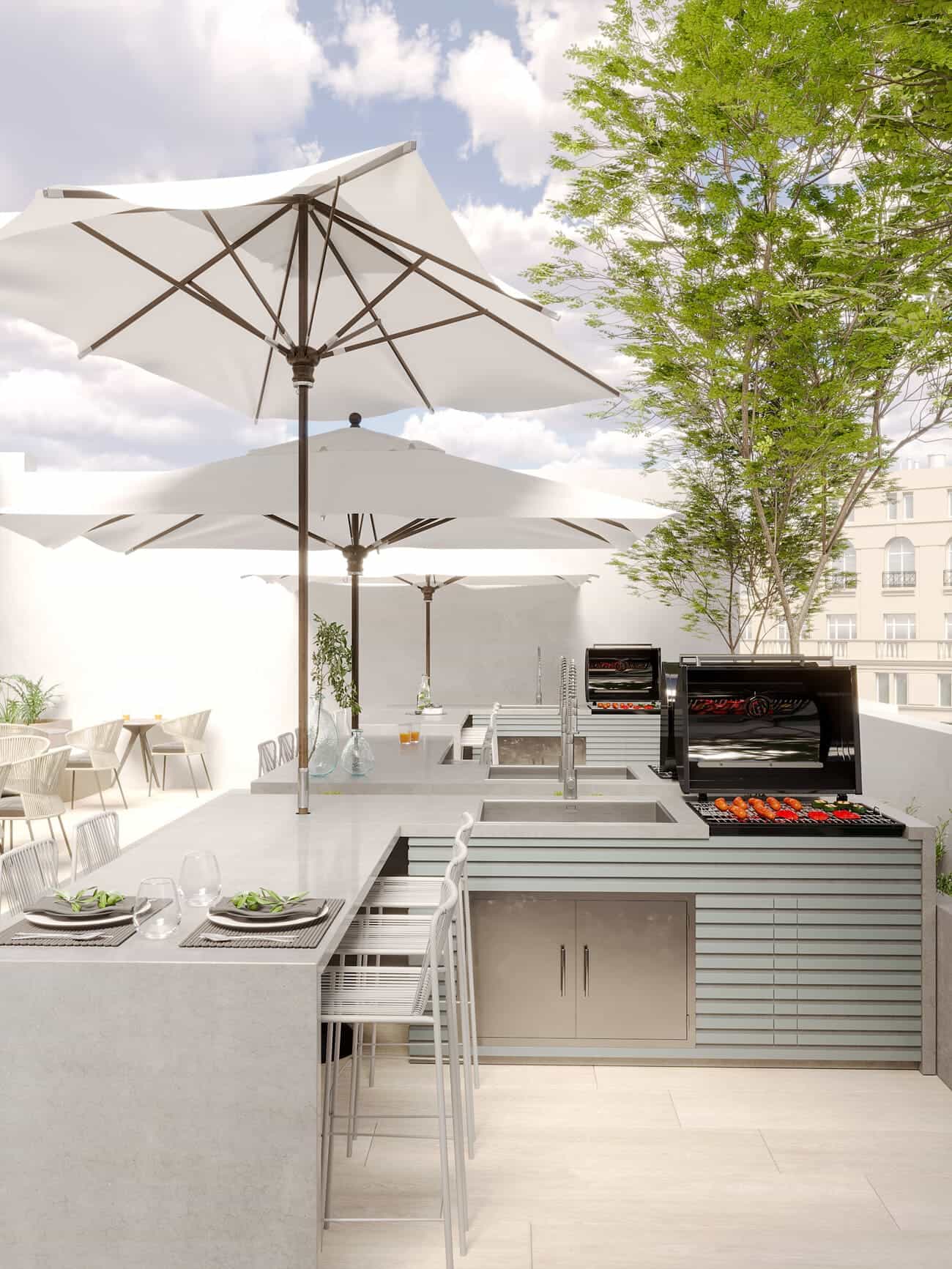Bbq Courtyard