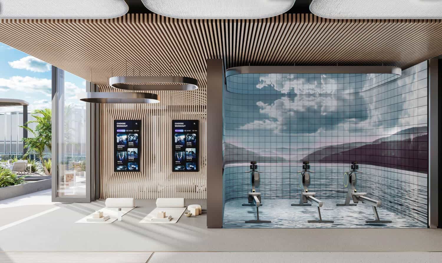 Virtual Personal Training & Immersive Rowing Zone