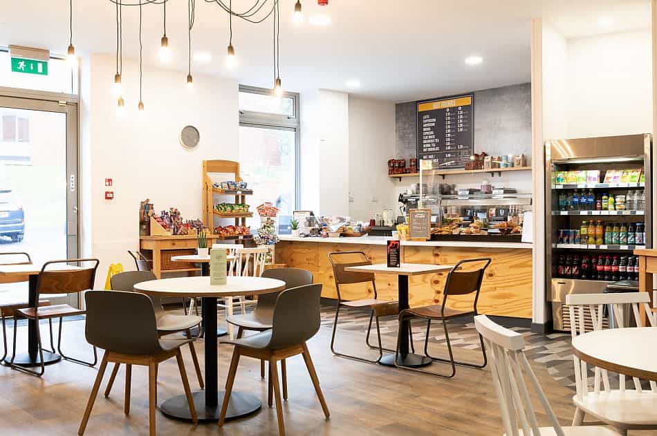 Cafe Area In Lobby
