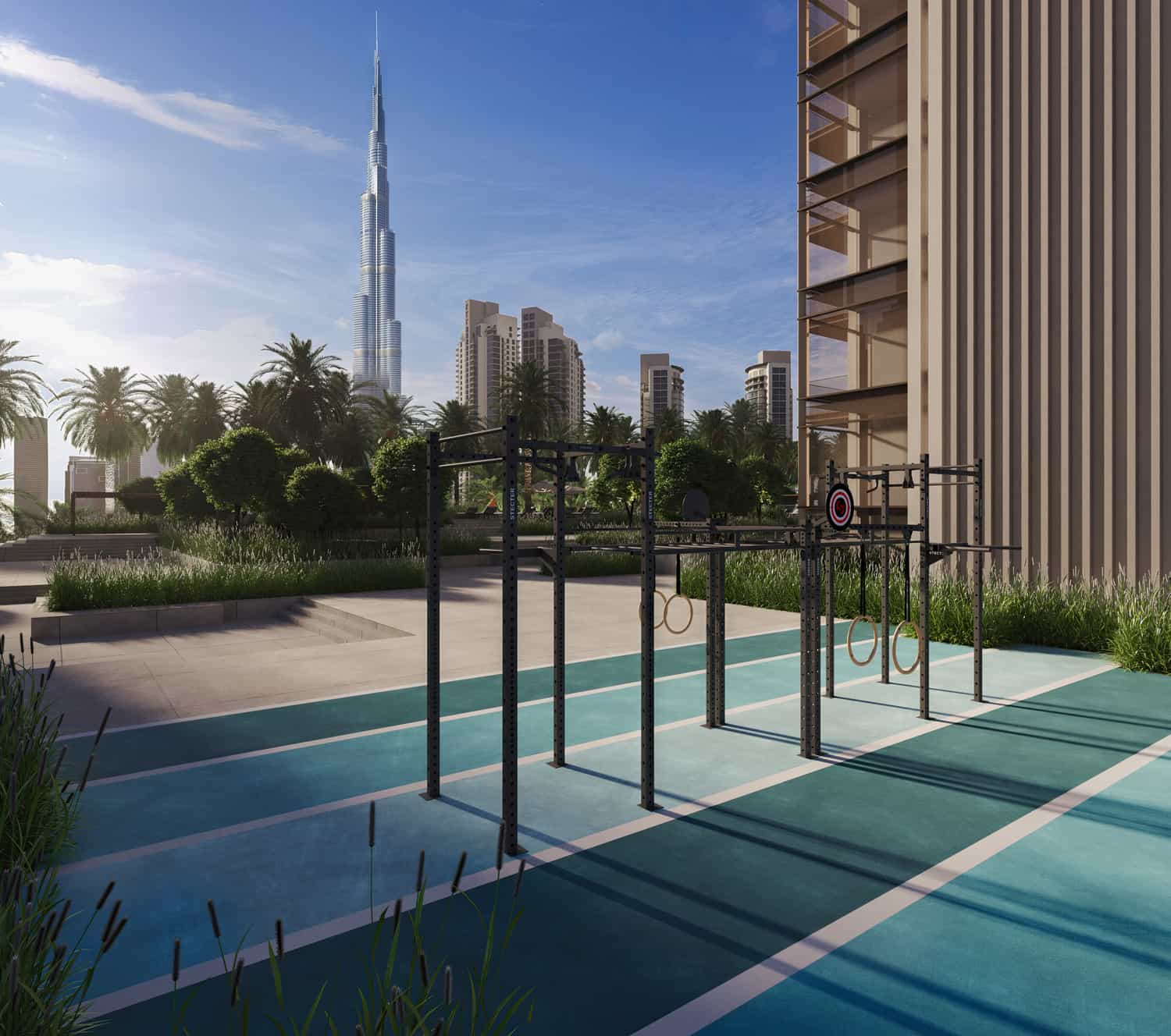Outdoor Fitness Area