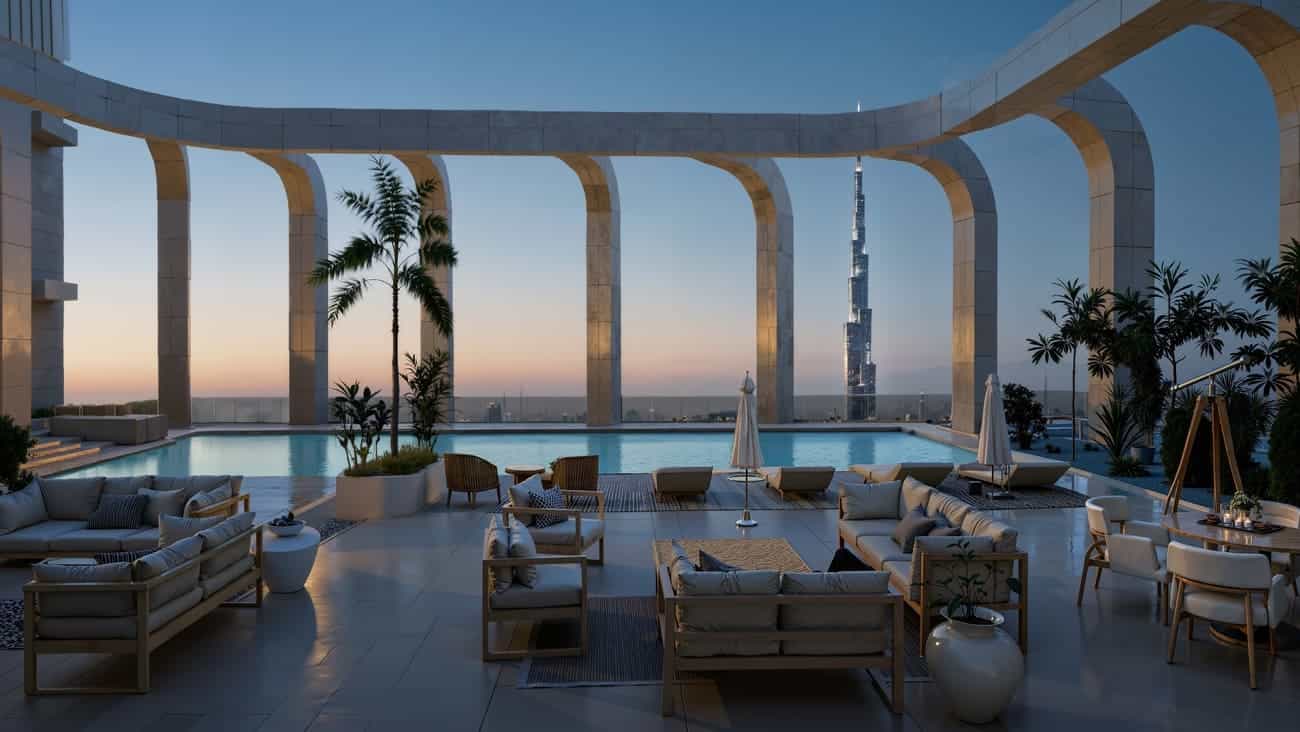 Swimming Pool & Observatory Deck