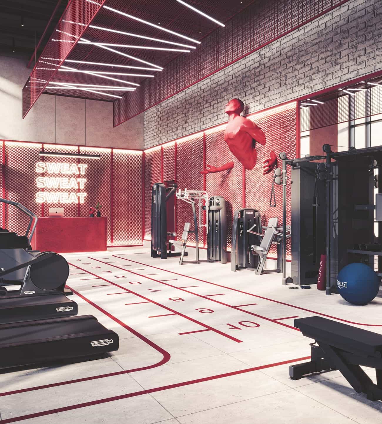 Indoor & Outdoor Gym