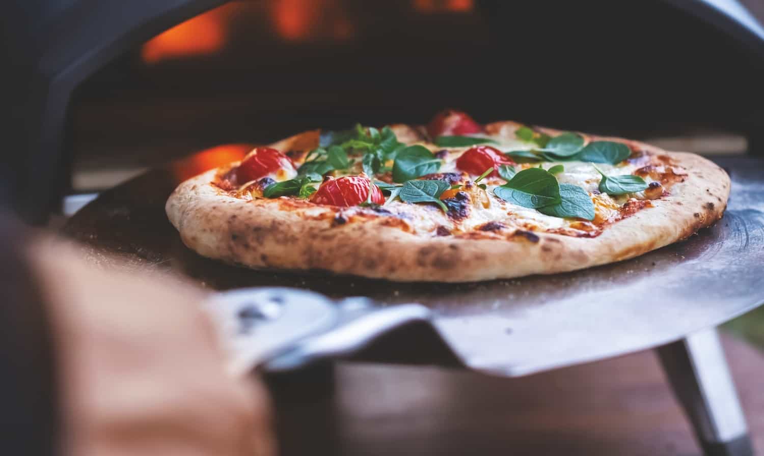 Pizza Oven + Barbeque Area
