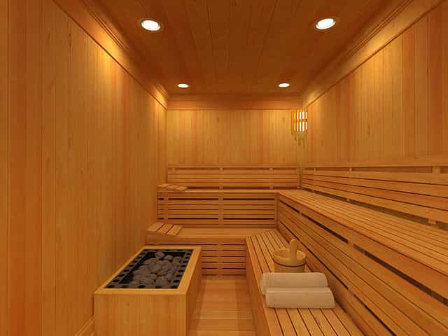 Steam & Sauna Area