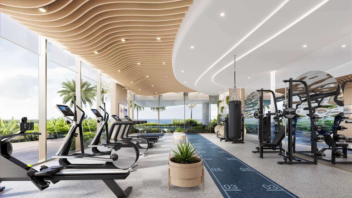 Fully Equipped Gym