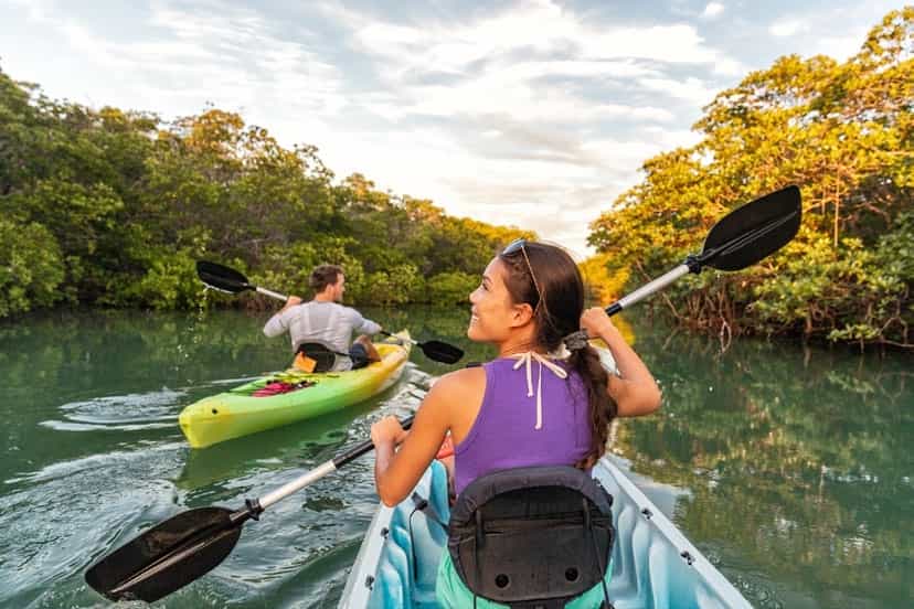 Kayaking