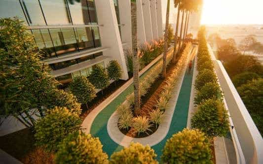 250m Running And Walking Track