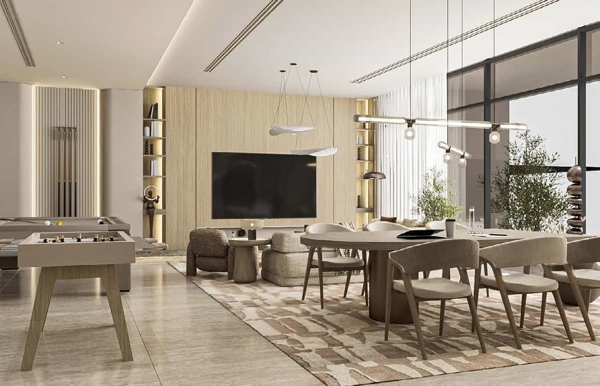 Indoor Club Lounge