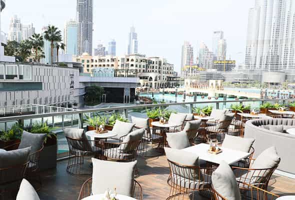 Cafes And Retail Promenade