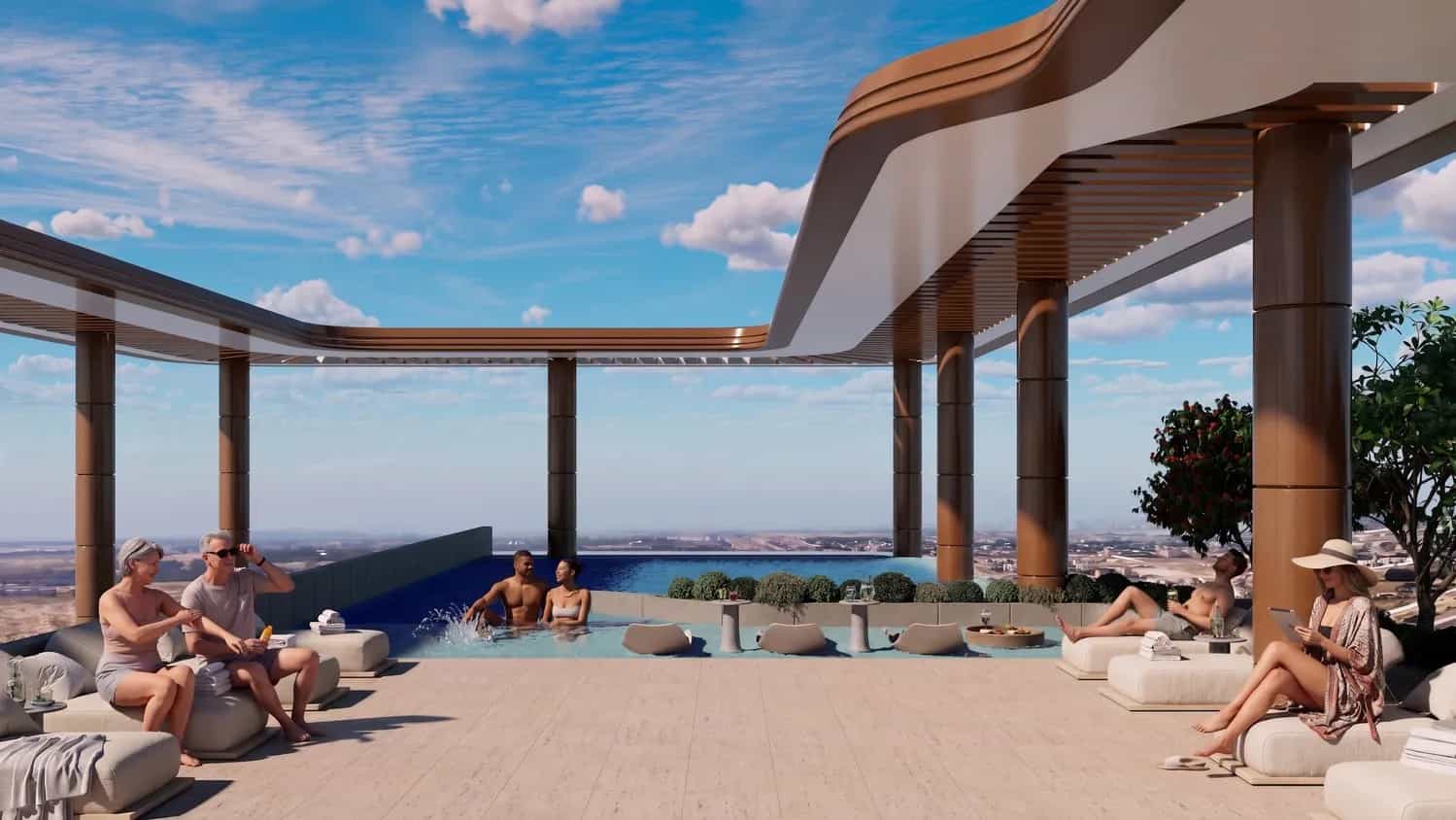 Rooftop Infinity Pool