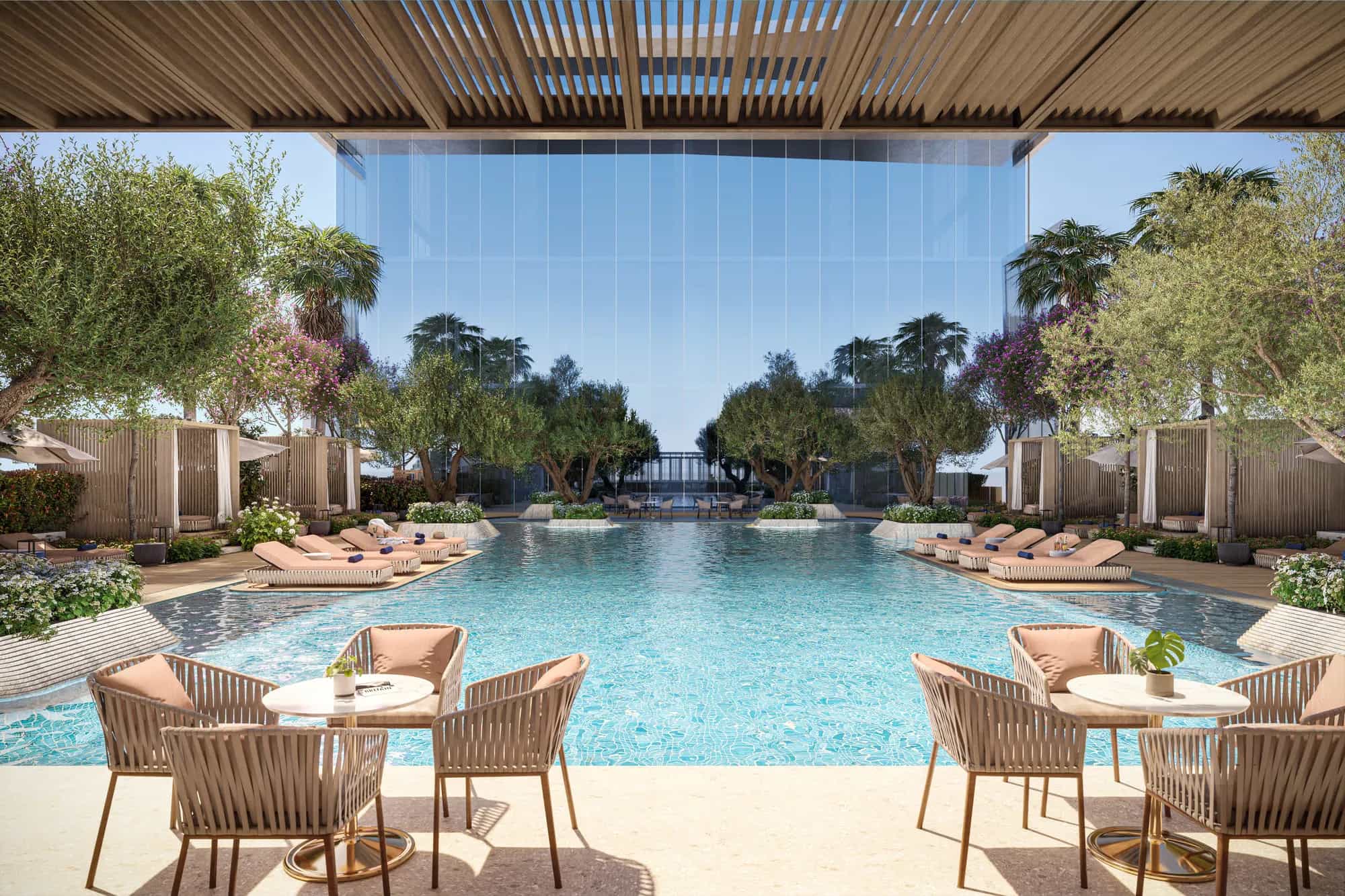 Large Beach-Style Pool