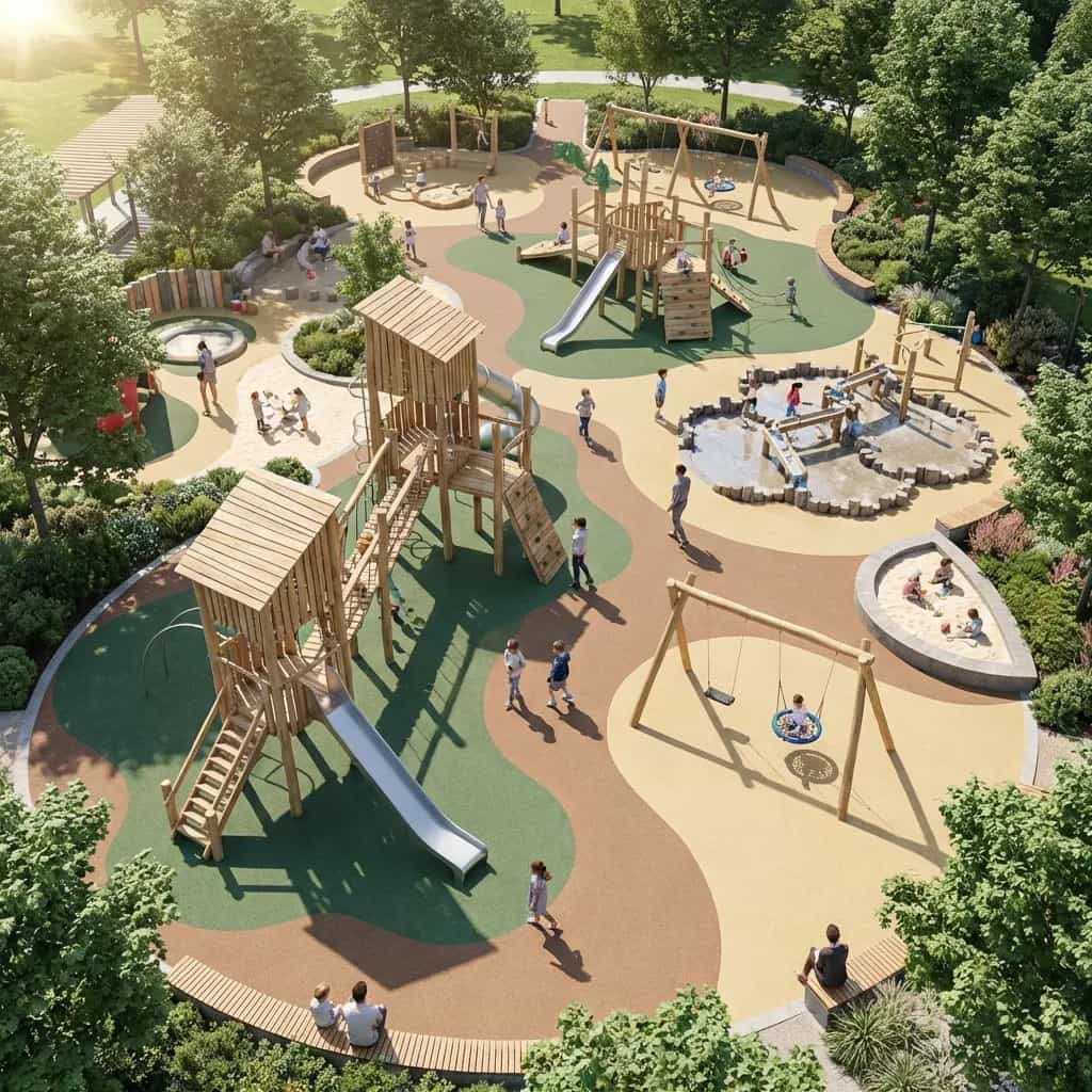 Outdoor Kids Play Area