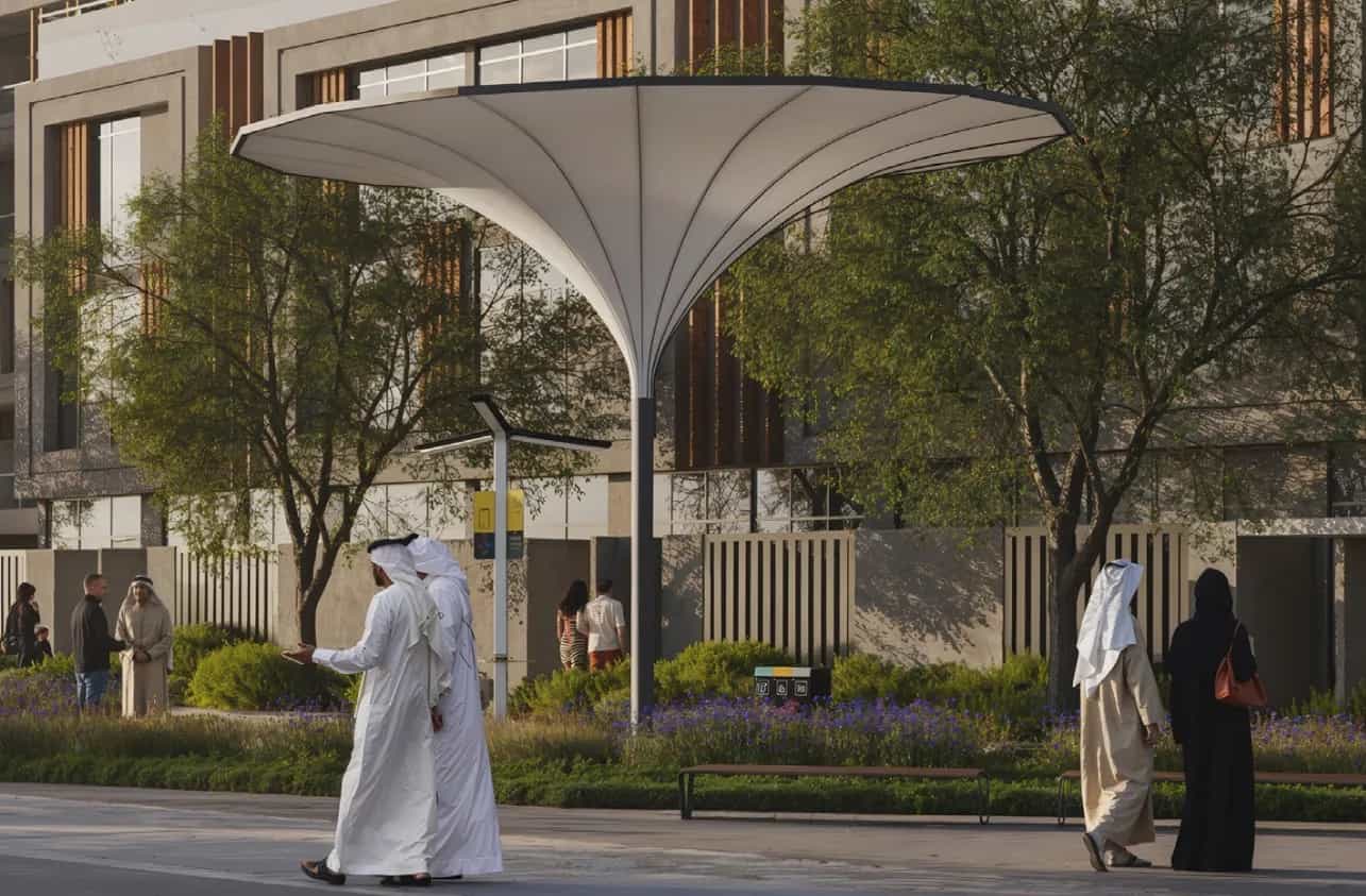 Shaded Seating Areas