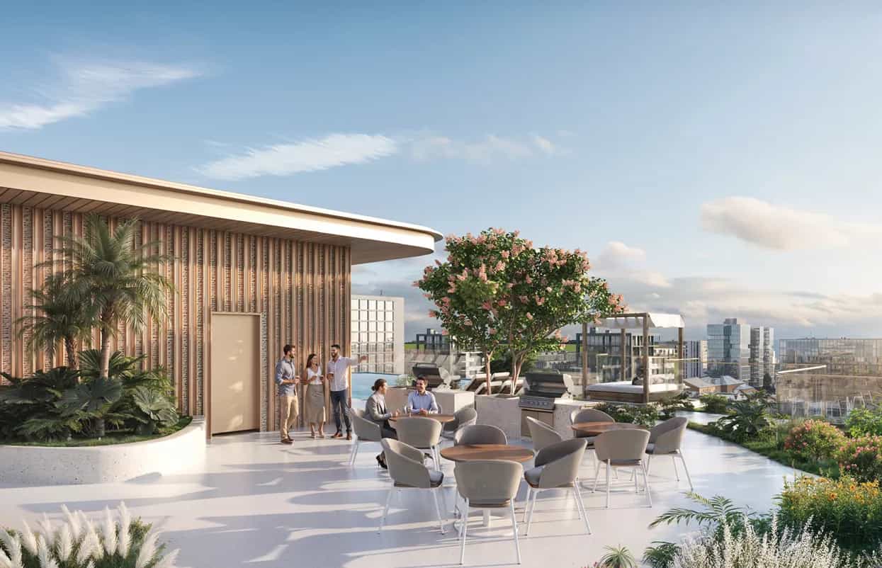 Rooftop BBQ Area