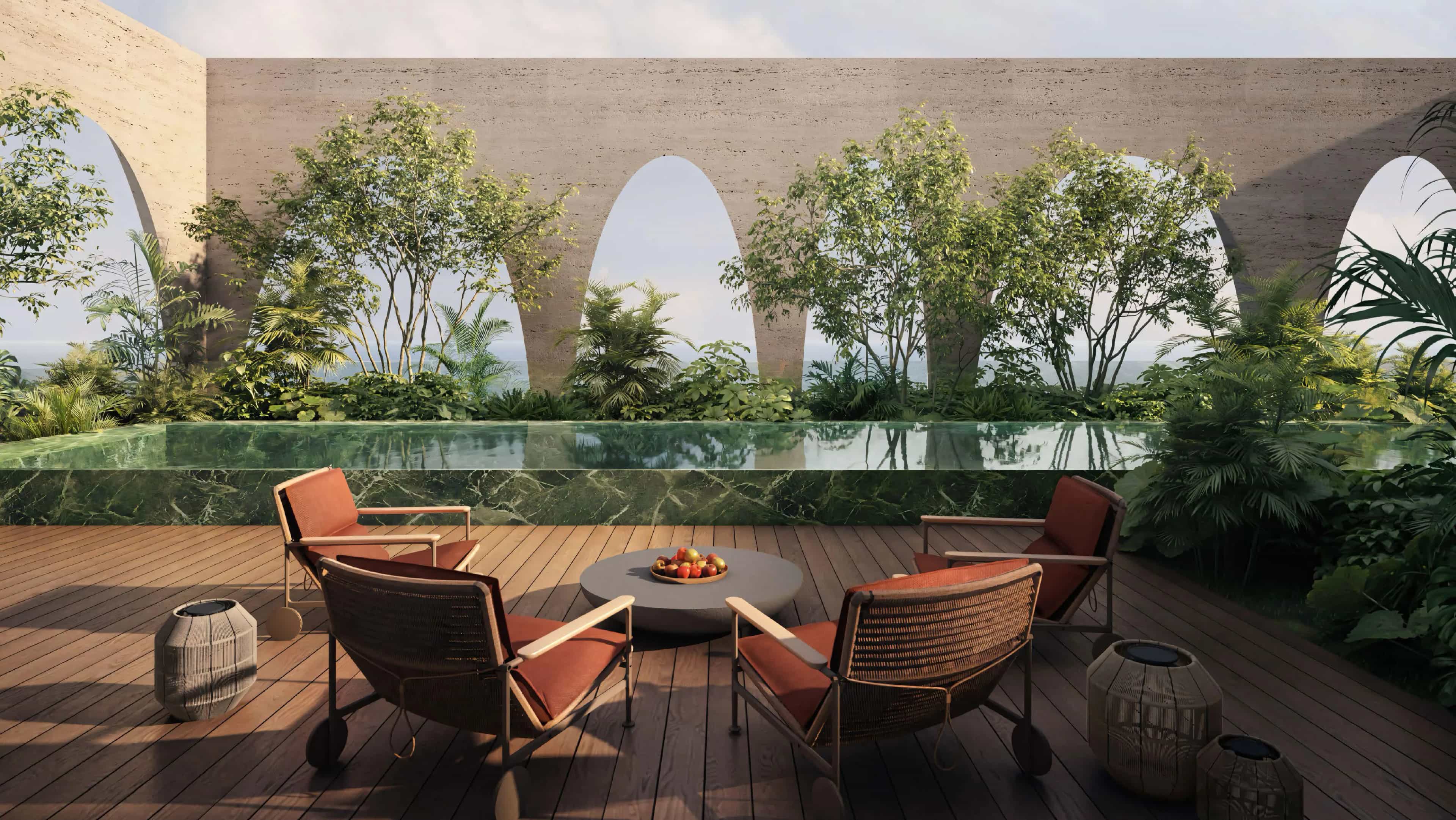 Elevated Urban Oasis