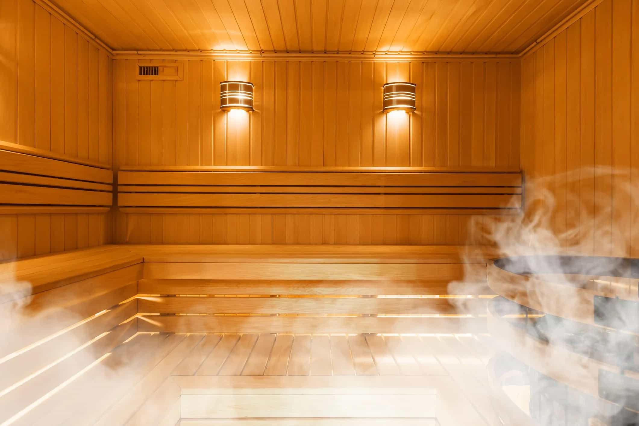 Steam Room & Fitting Room