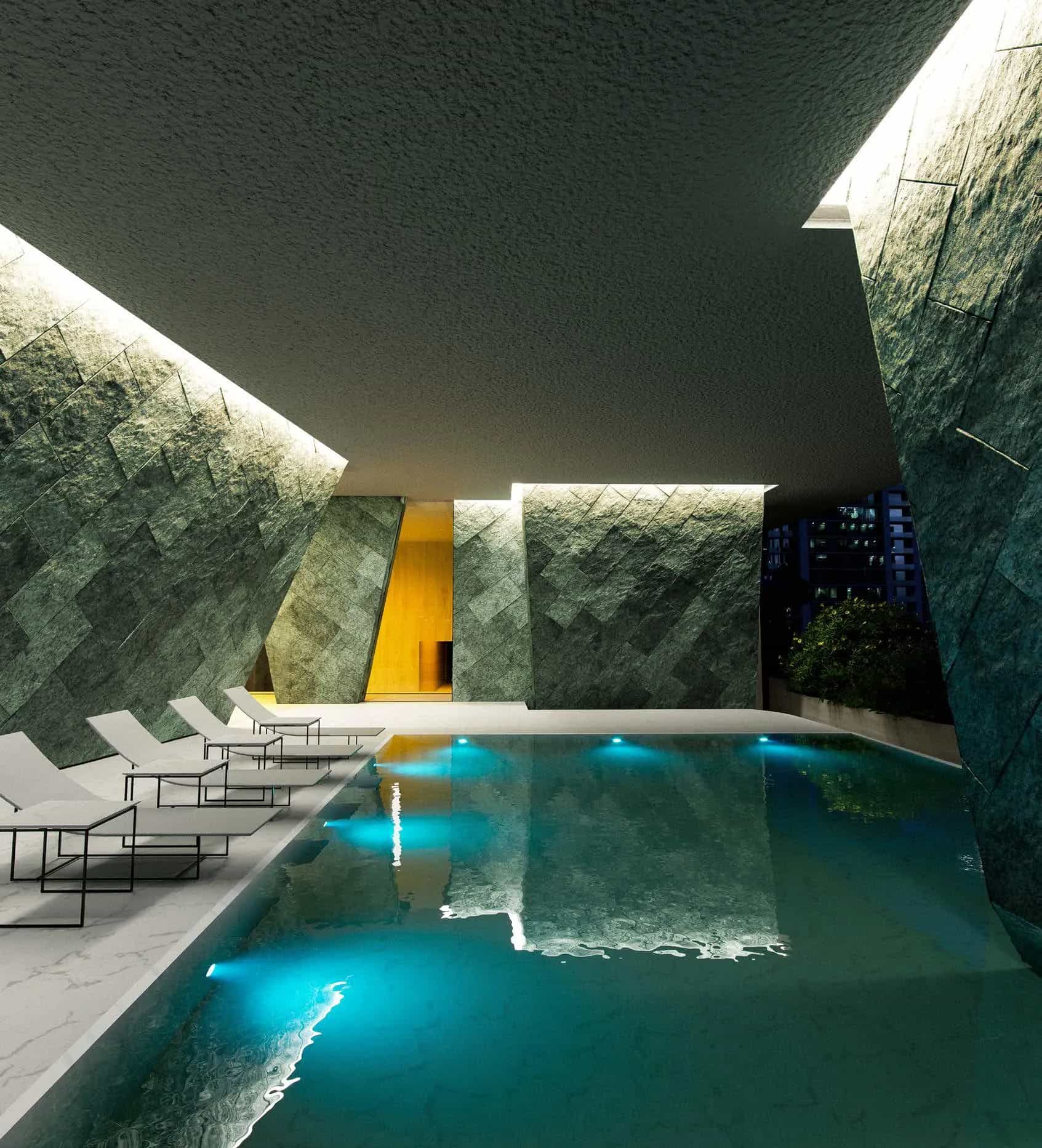 Outdoor Lagoon Pool
