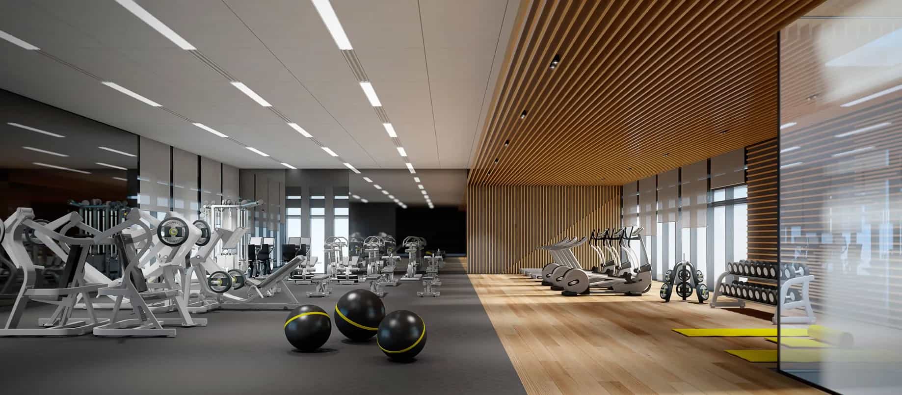 Fully Equipped Indoor & Outdoor Gym
