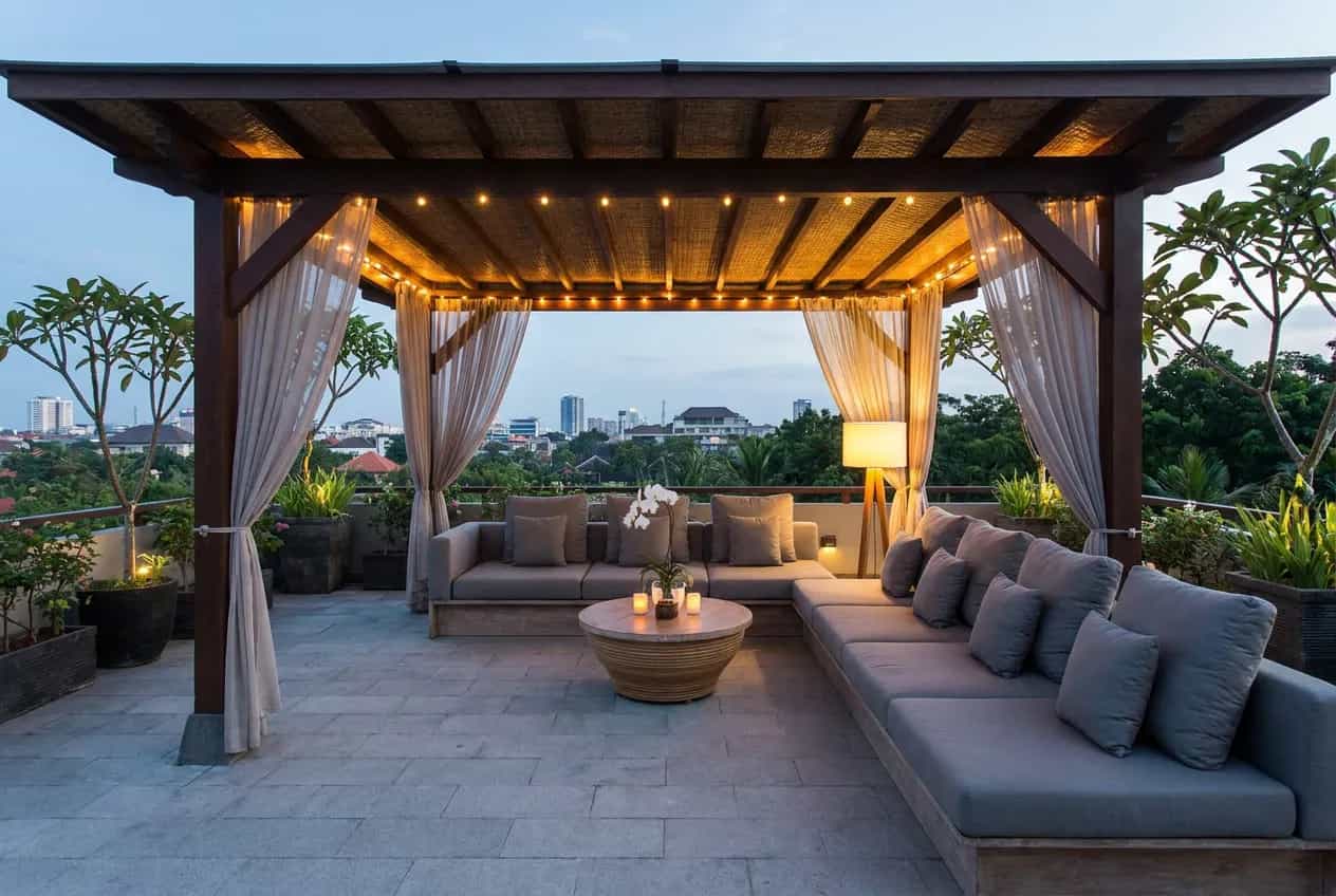 Rooftop Lounge Area