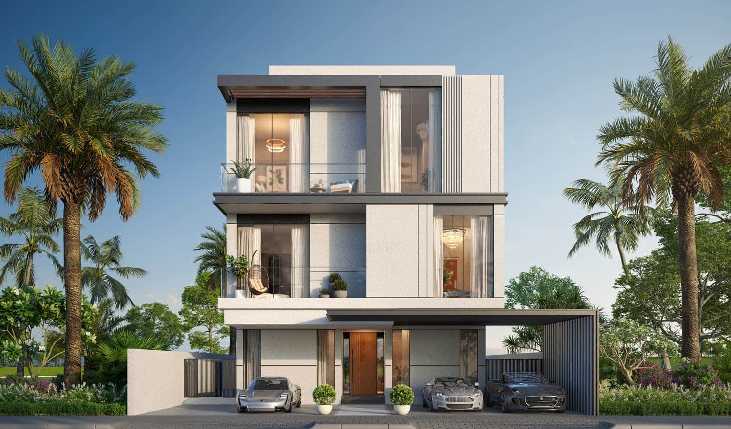 Standalone villas