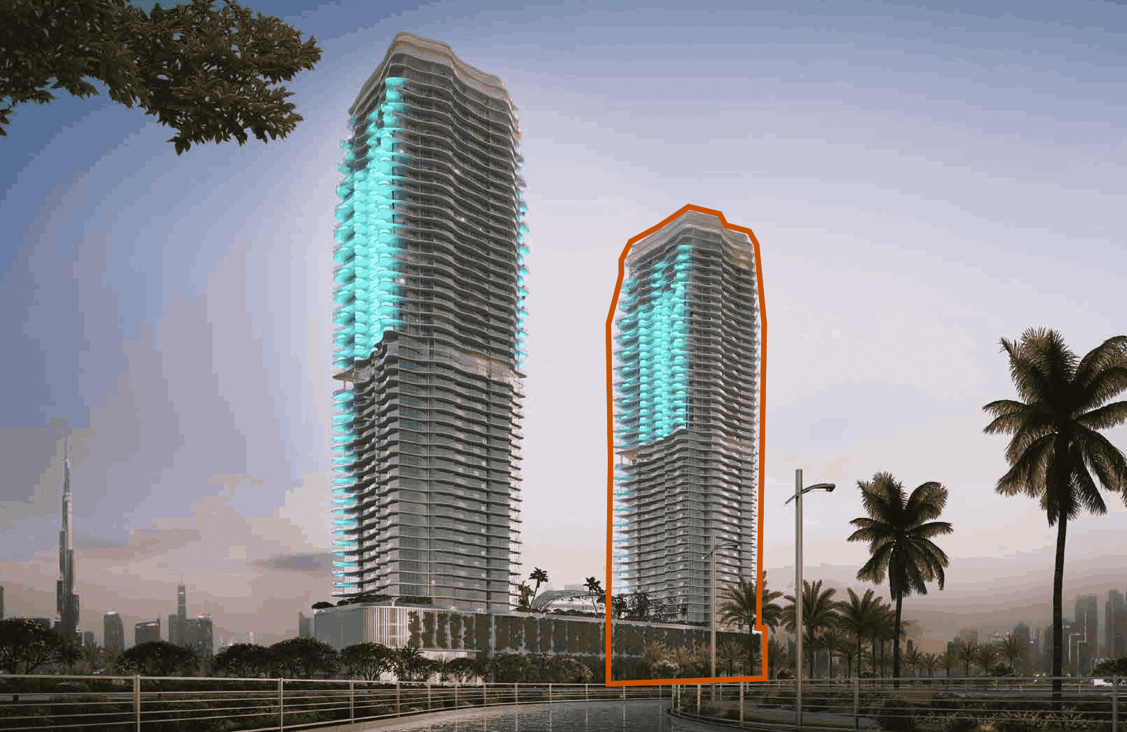 Tower Cyan