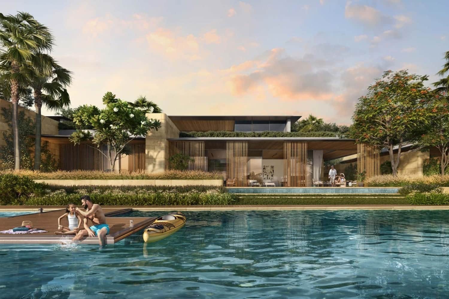 Water bungalows