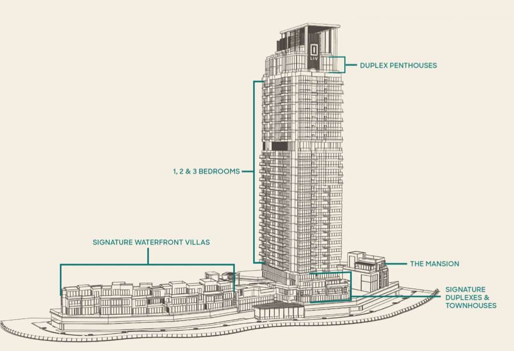 Tower & Villas & Mansion