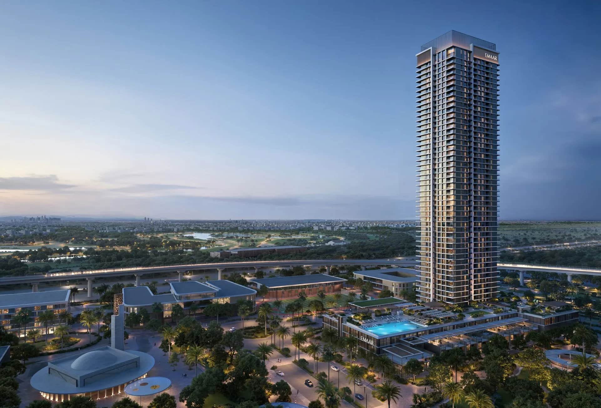 1 bedroom apartment for sale in Green Gate at Dubai Creek Harbour - Takween AlDar